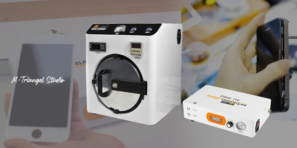 How screen bubble remover machine works