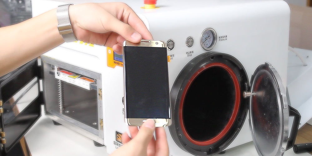 Solution to completely eliminate OCA bubbles