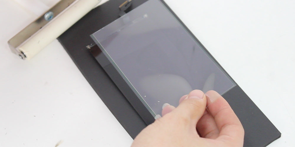 3 steps paste OCA glue without bubbles