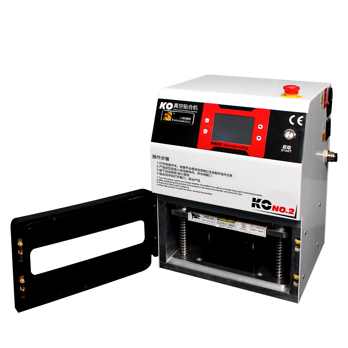 M-Triangel Vacuum OCA Laminating Bubble Remover Lcd Repair Machine