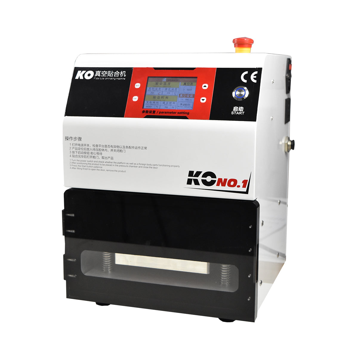 KO-no1 OCA Laminating Machine for 7 inches Screen Repair