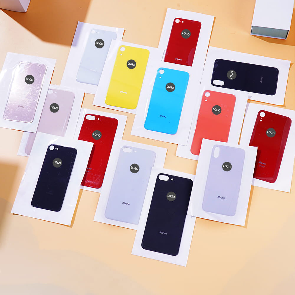 Back Glass for iPhone 8 X XR XS 11 Series Replacement