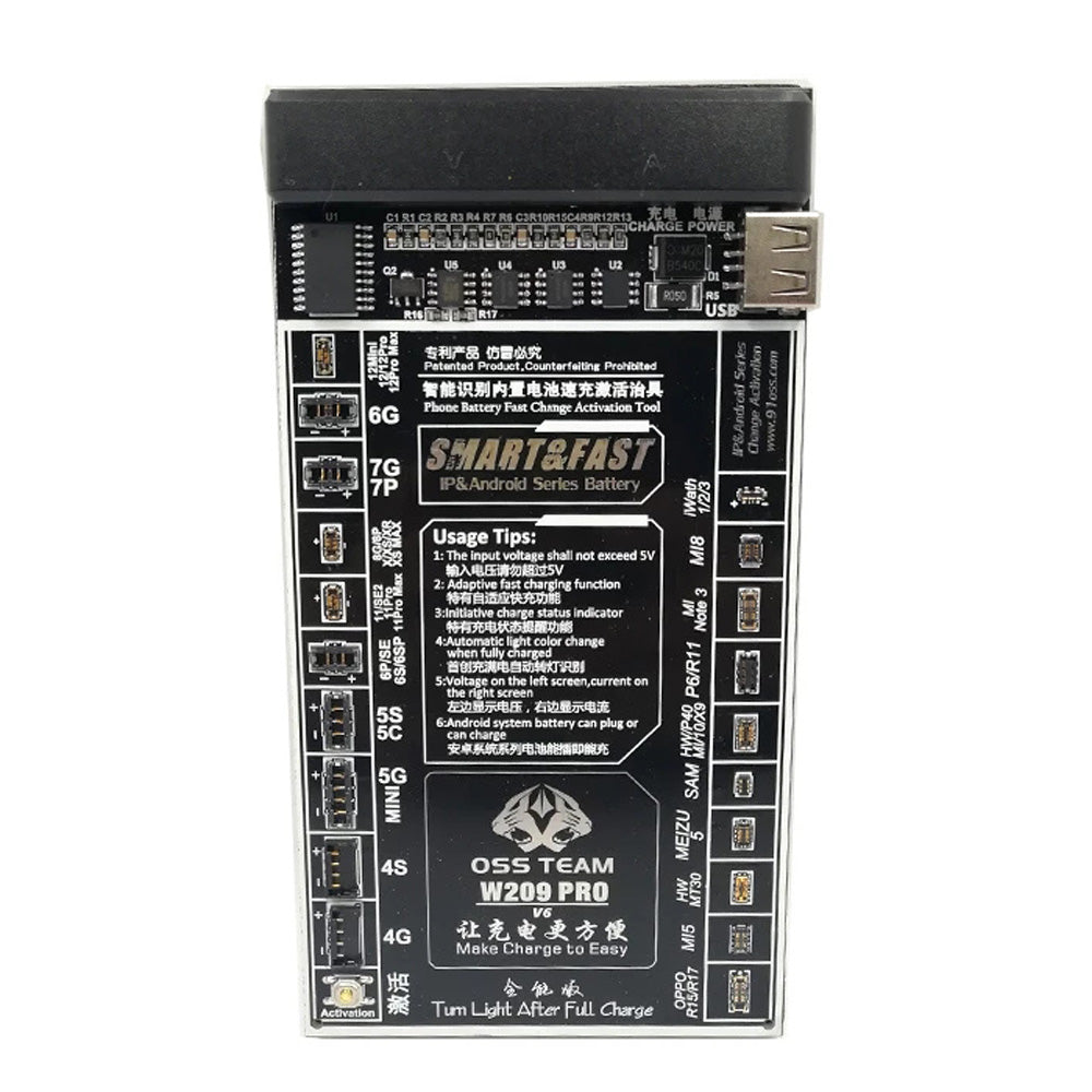 W209 Pro Battery Activation board