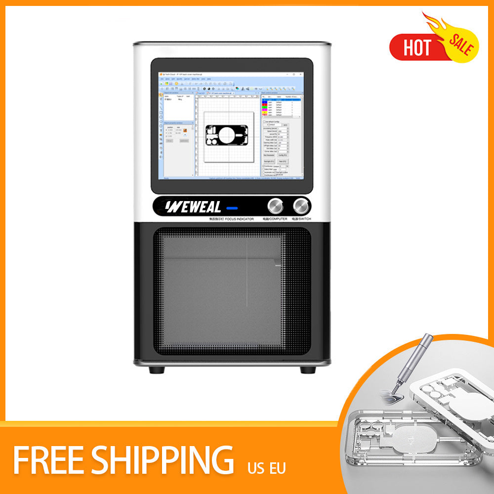 WEWEAL- PG-pro laser machine +iPhone Back Cover Molds