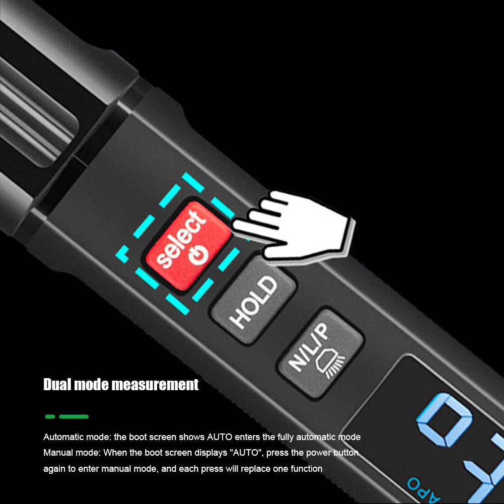 RELIFE 3 IN 1 DT-01 Smart Pen Multimeter High Precision Negative Test Lead