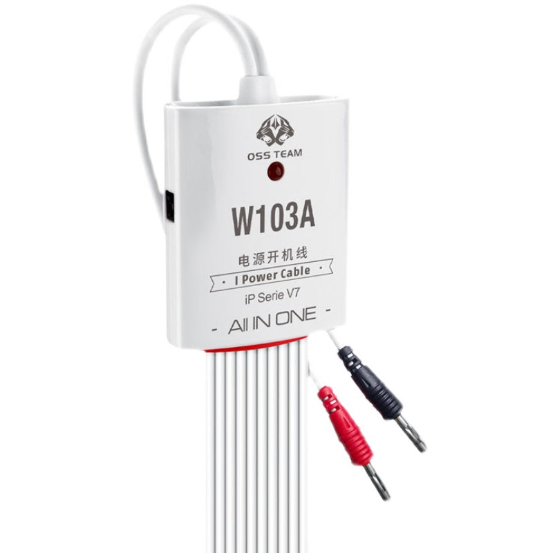 OSS W103A V7 Power On Line Power Test Cable For iPhone 6-13 Series