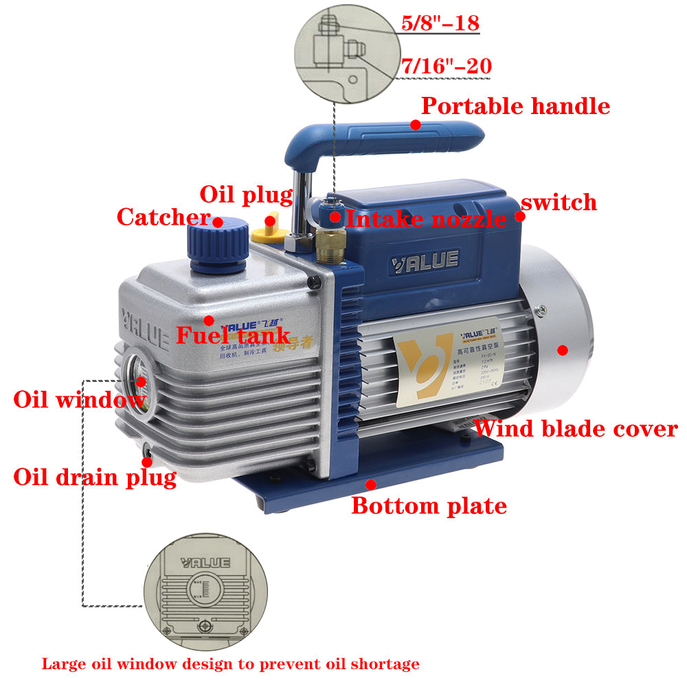 Portable Vacuum Pump for Laminating Machine