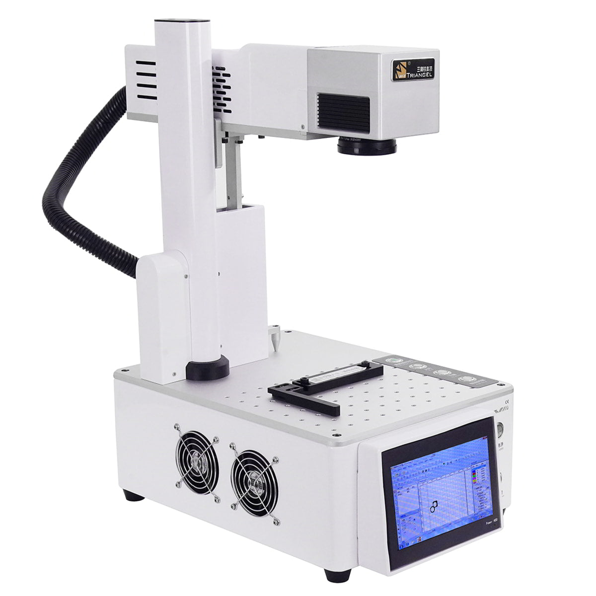 Auto Focus 20W Fiber Laser Marking Machine for Metal Jewelry Engraving