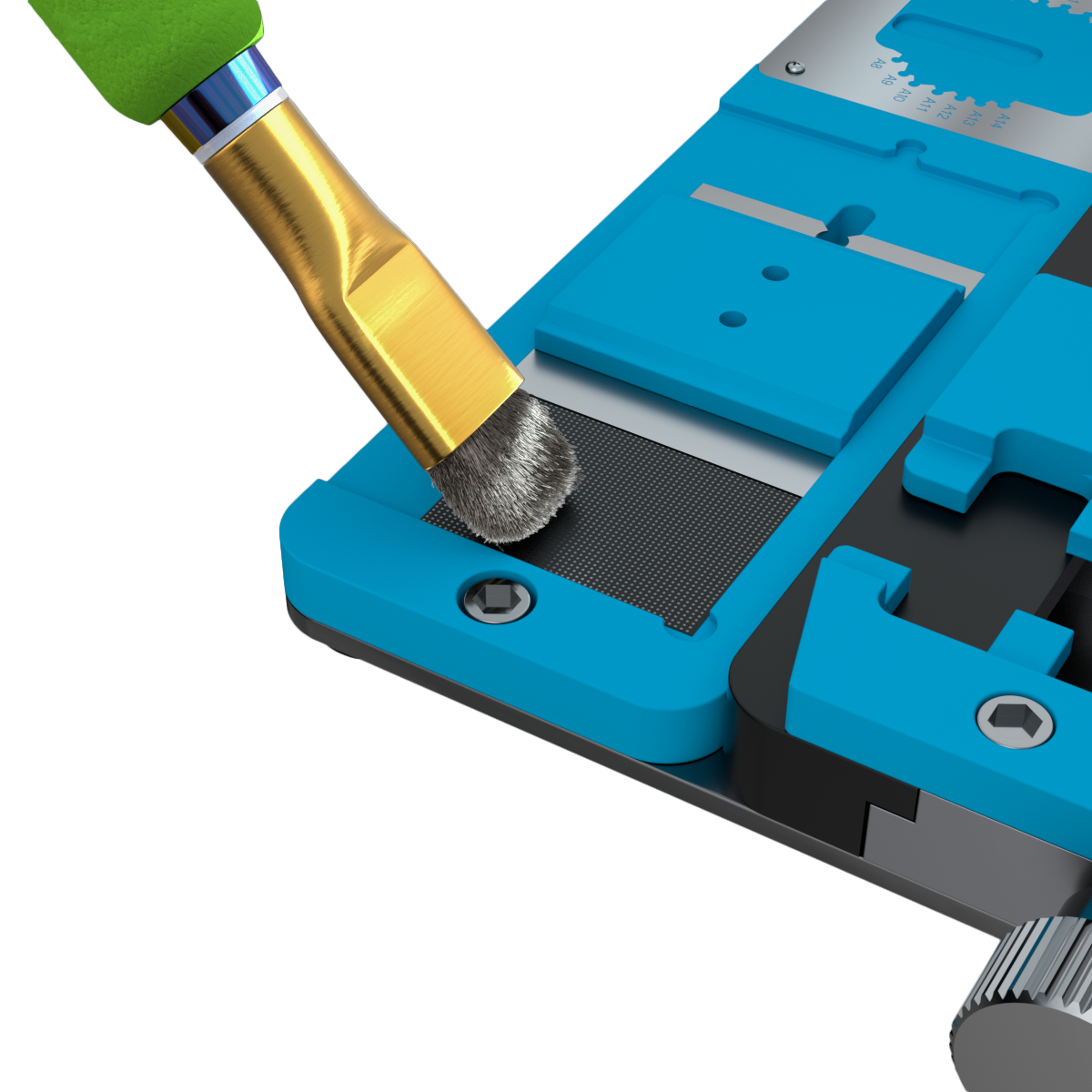 Solder Pad Cleaning Steel  Brush SS2